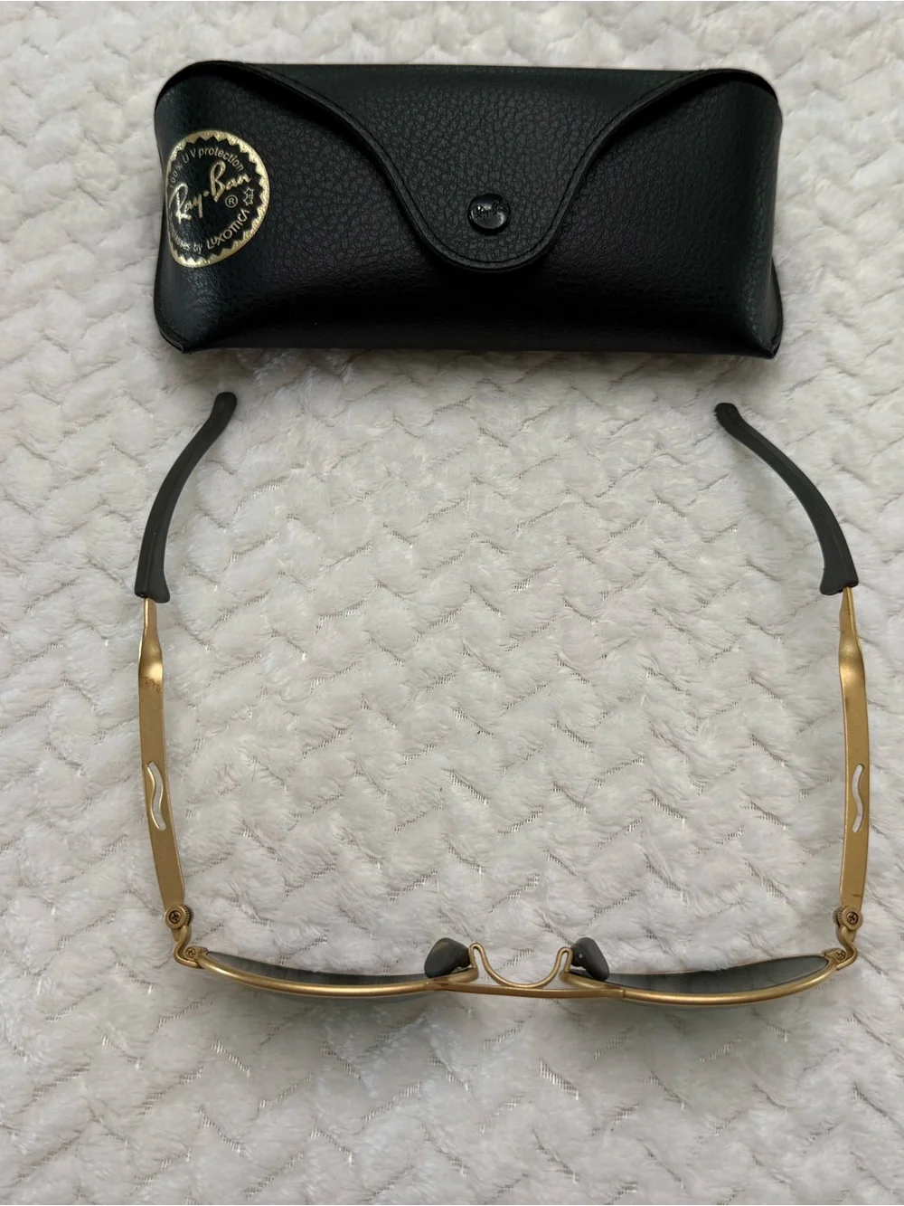 Ray Ban B&L Orbs Axis VINTAGE sunglasses Gold Glasses Orb